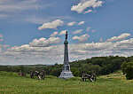 Monument to Carroll's Brigade from Ohio at Gettysburg National Military Park in Gettysburg, Pennsylvania, site of the fateful battle of the U.S. Civil War