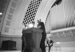 Martin Luther King, Hill Auditorium, November 5, 1962