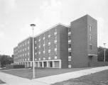 Women's dormitory at Alabama State University in Montgomery, Alabama.