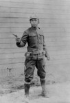 Soldier in WWI uniform