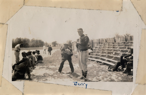 Anacostia Aztecs baseball player