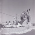 Film negatives of the Moulin Rouge float in the Helldorado parade, May 5, 1955