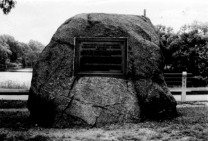 Memorial to Justice Benjamin Robbins Curtis.