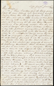 Letter from Seth Paine, Lake Zurich, [Illinois], to William Lloyd Garrison, [18]47 June 12