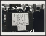 Freedom train to Alabama. We accept contributions for Selma victims