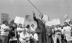 Governor Jerry Brown at Bethlehem Steel Plant , Los Angeles, 1982