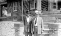 Mr. Favrot and Mr. Gresham at Dormitory, Henrico County Training School