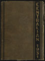 Central High Yearbook 1931; Centralian 1931