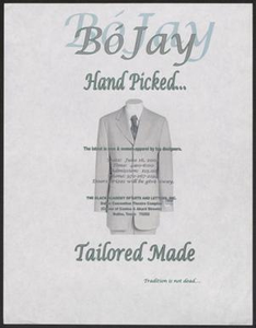 Flyer: Bo Jay Hand Picked