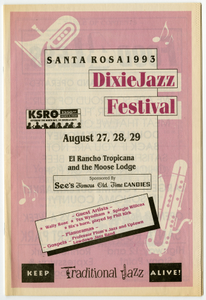 Jazz Festival Programs