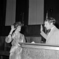 Judge Marvin Cherner swearing in Louphenia Thomas at the Jefferson County courthouse in Birmingham, Alabama.