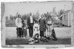 Group portrait on the Unitah Reservation