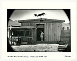 Robin and David Melville's barnyard, Pyramid Lake, NV. 1967