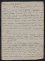 Personal Correspondence. Letters To Manuel Gallego From Pedro Gomez y Garcia and Mariana Gomez y Garcia. To: Manuel Gallego. June 2, 1798. Tobarra, Spain.