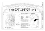 Loew's Akron, 182 South Main Street, Akron, Summit County, OH