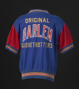 Shirt worn by the Harlem Globetrotters