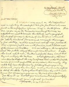 Thumbnail for Letter from P. Buluba to Editor of the Crisis