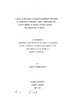 A study of the roles of college or university presidents as perceived by presidents, deans, chairpersons and faculty members in selected private colleges and universities in Georgia, 1986