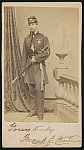 [First Lieutenant Francis Edwin Brownell of Co. A, 11th New York Infantry Regiment and 11th Regular Army Infantry Regiment in uniform]