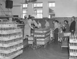 Open house at the Coca-Cola Bottling Company at the corner of North Perry and East Jefferson Streets in Montgomery, Alabama.