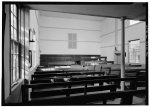 4.   October 1969 INTERIOR AND WEST WALL - Society of Friends Meetinghouse, Fair Street, Nantucket, Nantucket County, MA