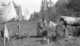 African American woman washing clothes in Wilcox County, Alabama.