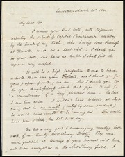 Letter to] My dear Sir [manuscript