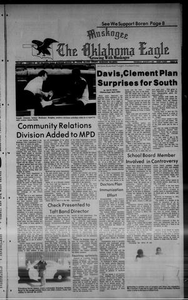 Muskogee The Oklahoma Eagle (Muskogee, Okla.), Vol. 4, No. 32, Ed. 1 Thursday, August 3, 1978 The Oklahoma Eagle Muskogee Edition