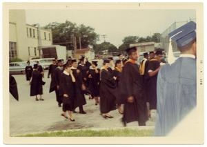 Faculty Waiting to Enter Graduation Ceremony