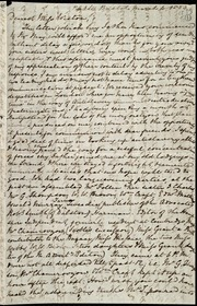 Letter to] Dearest Miss Weston [manuscript