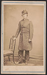 [First Lieutenant Silas L. Baltzell of Co. C, 11th Illinois Infantry Regiment and Co. B and Co. H, 47th U.S. Colored Troops (USCT) Infantry Regiment in uniform]