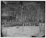 [Petersburg, Va. Company F, 114th Pennsylvania Infantry (Zouaves) with fixed bayonets]