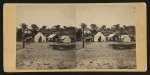 Headquarters at Morris Island of Lt. Col. Hall, provost marshall general of the Department of the South, Civil War time