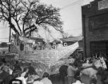 Float in an African American Mardi Gras parade in Mobile, Alabama.