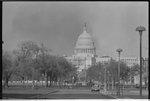 [Smoke rises near U.S. Capitol, during riot, 1968]