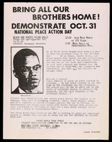 Thumbnail for Handbill. National Peace Action Day