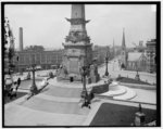 [Army &amp; Navy (Soldiers' and Sailors') Monument, the base, Indianapolis, Ind.]