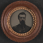 [Unidentified soldier in Union uniform with 2nd Corps badge]