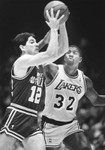 John Stockton tries to slow Magic down