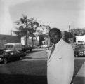 Lucius Amerson, sheriff of Macon County, Alabama, in downtown Tuskegee.