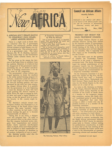 New Africa volume 4, number 10