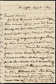 Letter to] Dearest Annie [manuscript