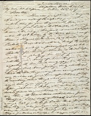 Letter to] My dear Mrs. Chapman [manuscript