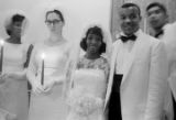 The wedding party of Freddie and Susie Sanders Hubbard.