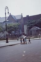 Harlem (N.Y.) street corner