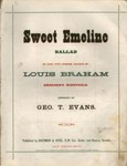 Sweet Emeline / arranged by Geo. T. Evans