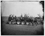 [Falmouth, Va. Drum corps of 61st New York Infantry]