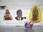 MLK Jr. Mural at Lupita Discount Store, Compton Ave. at 55th St., LA, 2006