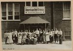 Headquarters staff, American Red Cross Disaster Relief Hdqs., Tulsa, Okla., after the race riot of June 1921