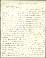 Letter to] My dear friend, Maria W. Chapman [manuscript